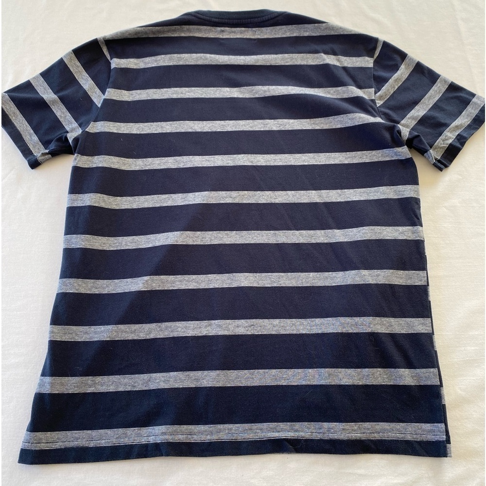Vintage Original Penguin Retro Striped Blue and Grey Design is a favourite. XL - Picture 9 of 10